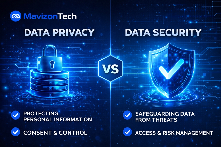 data privacy vs data security